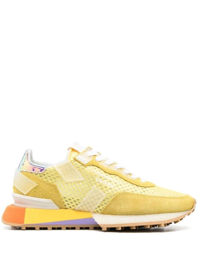 Ghoud Rush Groove Low-top Sneakers In Yellow