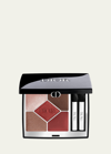 Dior Show 5 Couleurs Couture Eyeshadow Palette In 673 Red Tartan