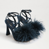 SAM EDELMAN SAM EDELMAN LAYTON FEATHER STRAPPY HEEL PACIFIC NAVY