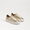 Sam Edelman Poppy Kids Lace-up Sneaker In Gold