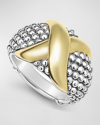 Lagos Embrace Dome Ring In Silver