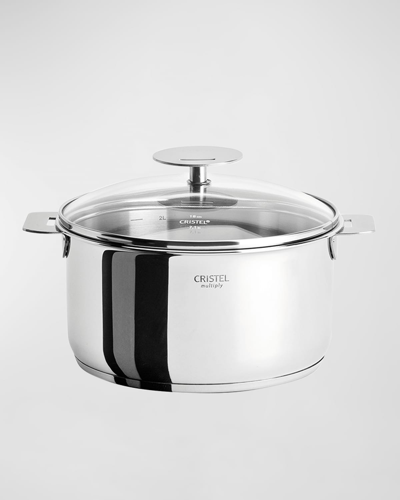Cristel Casteline Saucepan With Domed Lid, 2.5-quart