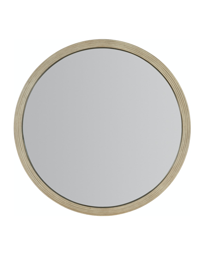 Hooker Furniture Cascade Round Mirror In Gray