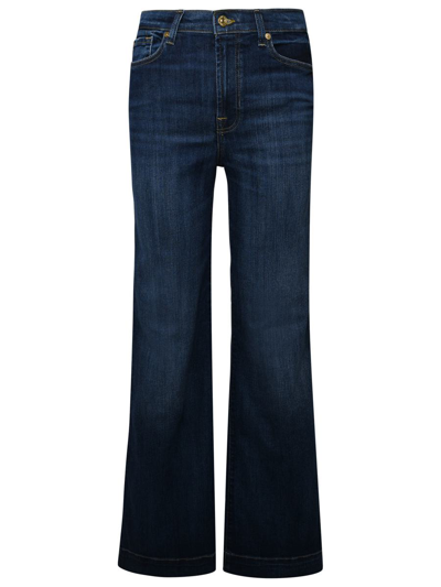 7 FOR ALL MANKIND 7 FOR ALL MANKIND BLUE COTTON JEANS