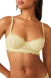 Free People Intimately Fp Maya Underwire Convertible Bra In Cutecumber Combo