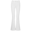 Veronica Beard Beverley High-rise Flared Jeans In White
