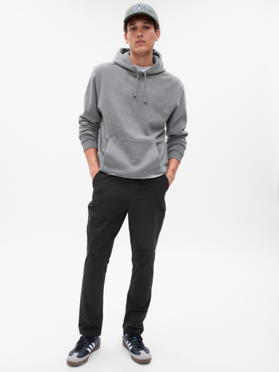 Gap Modern Khakis In Straight Fit With Flex In Black
