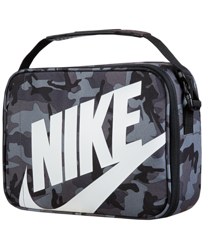 Nike Kids' Big Boys Futura Fuel Pack Lunchbox In Black With Camo