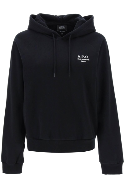APC 'SERENA' HOODIE WITH LOGO EMBROIDERY