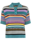 PS BY PAUL SMITH STRIPED COTTON POLO SHIRT
