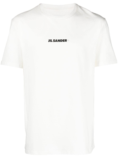 Jil Sander T-shirt In Ivory