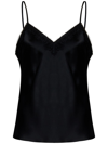 Alberta Ferretti Top In Black