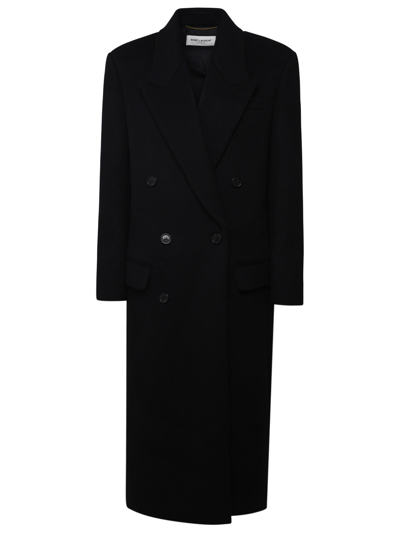 Saint Laurent Cappotto-36f Nd  Female In Black