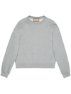 GUCCI GUCCI CITIES FELTED SWEATSHIRT