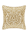 J Queen New York Lazlo Decorative Pillow, 20" X 20" In Gold