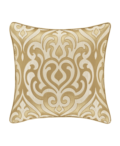 J Queen New York Lazlo Decorative Pillow, 20" X 20" In Gold