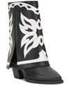 INC INTERNATIONAL CONCEPTS WOMEN'S JADIZA FOLD-OVER CUFFED COWBOY BOOTS, CREATED FOR MACY'S