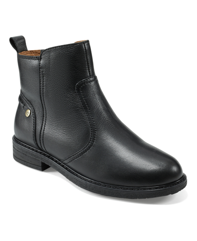 EASY SPIRIT WOMEN'S EFLEX JUNA BLOCK HEEL CASUAL BOOTIES