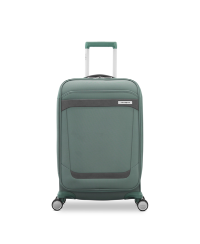 Samsonite Elevation Plus Softside Carry On Expandable Spinner In Cypress Green