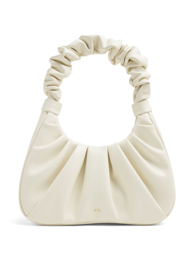Jw Pei Gabbi Ruched Hobo Shoulder Bag In White