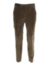 Pt01 Belt Loop Casual Pants In Green