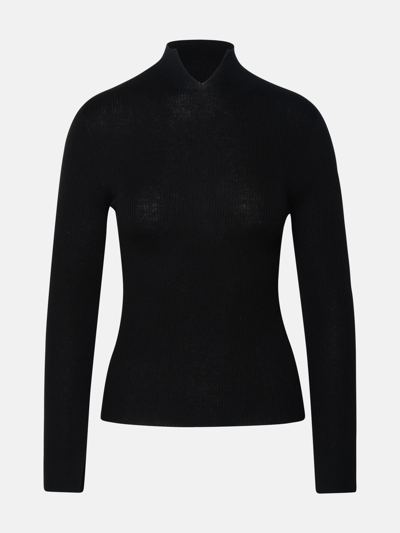 A.p.c. Black Cashmere Blend Sweater