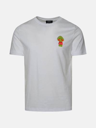 A.p.c. Kids' T-shirt Remy In White