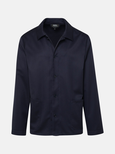 A.p.c. Giubbino Kerlouan In Navy