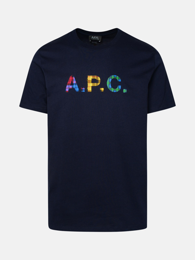 Apc Kids' T-shirt Dereck In Navy