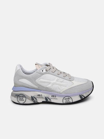 Premiata Sneaker Moerund Lilla In White