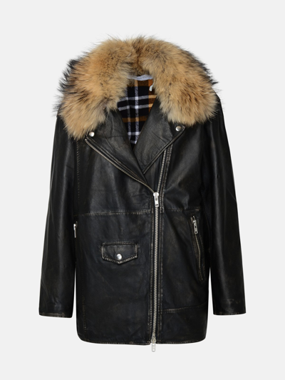 Bully Black Leather Jacket