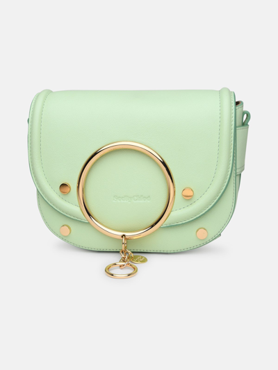 See By Chloé Mara Bag In Green Leather