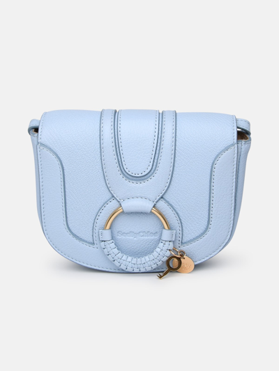 See By Chloé Light Blue Leather Hana Mini Bag
