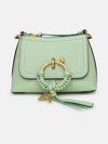 SEE BY CHLOÉ JOAN MINI BAG IN GREEN LEATHER