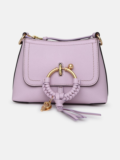 See By Chloé Joan Mini Leather Bag In Pink
