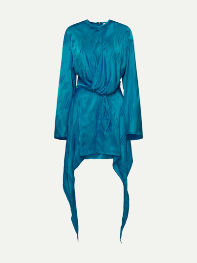 Attico Dress In Light Blue