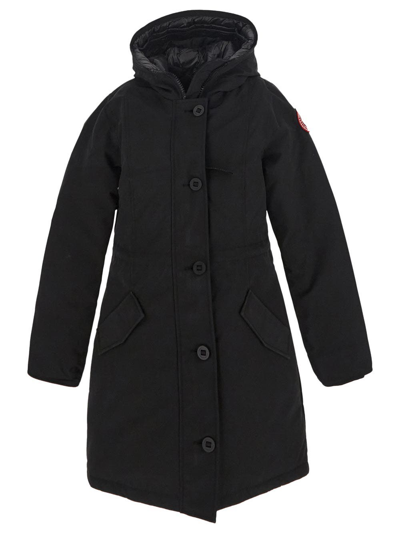 Canada Goose Rossclair Parka In Black