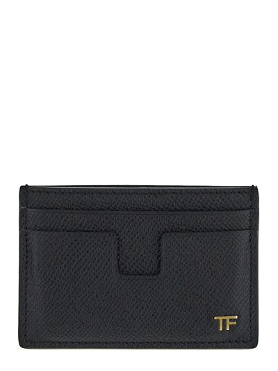 Tom Ford Tf Card Holder In Black