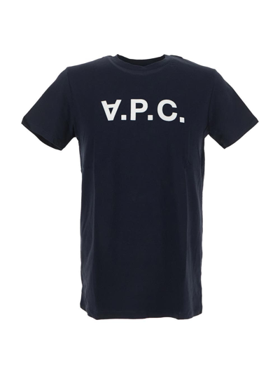 Apc Vpc Color T-shirt In Blue