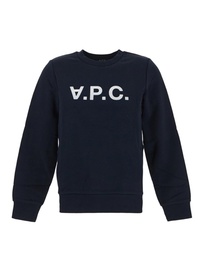 A.p.c. Viva Sweatshirt In Blue