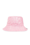 GUCCI GUCCI GG MONOGRAMMED LEATHER BUCKET HAT