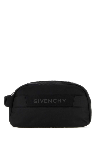 Givenchy Men's G-trek Toilet Pouch In Nylon In Black