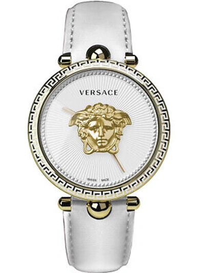Pre-owned Versace Veco02022 Plazzo Empire Unisex Watch 39mm 5atm