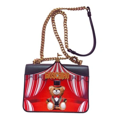 Pre-owned Moschino Couture Jeremy Scott Circus Bear Crossbody Shoulder Bag W/tags In Black/mutlicolor