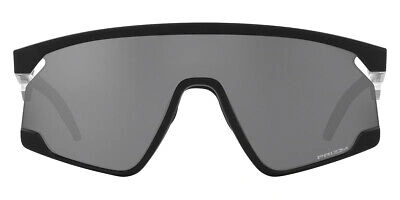 Pre-owned Oakley Bxtr Oo9280 Sunglasses Matte Black Prizm Black Mirrored 139mm