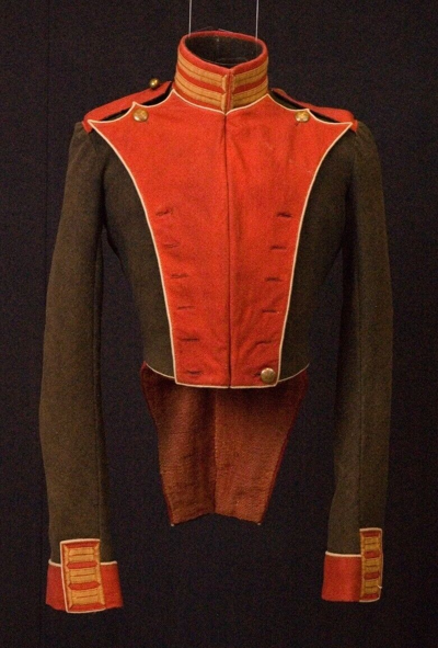 Pre-owned 100% Men 1st Regiment's Russian Uniform Life Guard's Brown Wool Coat