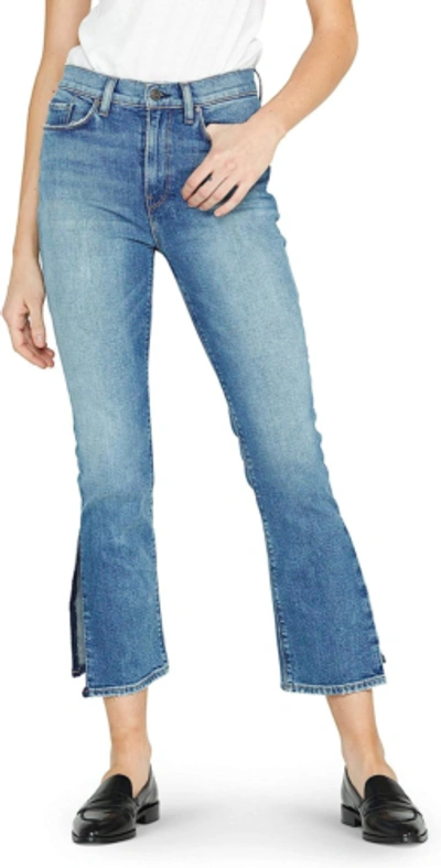 Pre-owned Hudson Women's Holly High Rise Crop Straight In Lonesome