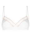 Eres Slalom Triangle Bra In White
