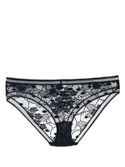 Eres Cithare Lace Briefs In Blue