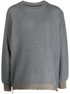 WHITE MOUNTAINEERING CREW-NECK COTTON JUMPER